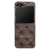 Guess 4G Collection Leather MagSafe Samsung Galaxy Z Flip7 hnedý Guess 4G Collection Leather MagSafe Samsung Galaxy Z Flip7 hnedý
