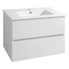 Aqualine Paneda - Umývadlová skrinka 80x55x45 cm, biela PN280 Aqualine Paneda - Umývadlová skrinka 80x55x45 cm, biela PN280