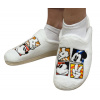 Dámske papuče Santé - AB/32180 CRUDO, biela Mickey, veľkosť 37 Dámske papuče Santé - AB/32180 CRUDO, biela Mickey, veľkosť 37