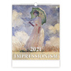 Impressionism 2022, nástěnný kalendář, prodloužená záda Impressionism 2022, nástěnný kalendář, prodloužená záda