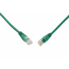 SOLARIX patch kabel CAT5E UTP PVC 0,5m zelený non-snag proof SOLARIX patch kabel CAT5E UTP PVC 0,5m zelený non-snag proof