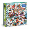 Dashing All The Way 500 Piece Puzzle Dashing All The Way 500 Piece Puzzle
