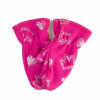 Fleece rukavičky palčíky s potlačou srdiečka Fleece rukavičky palčíky s potlačou srdiečka