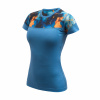SENSOR MERINO IMPRESS dámské triko kr.rukáv modrá/universe S SENSOR MERINO IMPRESS dámské triko kr.rukáv modrá/universe S