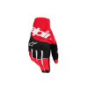 Rukavice TECHSTAR, ALPINESTARS (čierna/červená, veľ. L) Rukavice TECHSTAR, ALPINESTARS (čierna/červená, veľ. L)