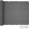 Tectake 402878 zástěna na balkon sivá 75 cm Tectake 402878 zástěna na balkon sivá 75 cm