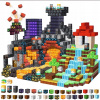 MAGNETICKÉ BLOKY KOCKY MINECRAFT STEM 300 KS PRVKOV. VEĽKÁ SADA DARČEK MAGNETICKÉ BLOKY KOCKY MINECRAFT STEM 300 KS PRVKOV. VEĽKÁ SADA DARČEK