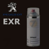 PEUGEOT EXR BLACK 8022 barva Sprej 400ml PEUGEOT EXR BLACK 8022 barva Sprej 400ml