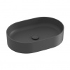Ravak Ceramic Slim O Umývadlo 55 x 37 cm, antracit XJX03155000 Ravak Ceramic Slim O Umývadlo 55 x 37 cm, antracit XJX03155000