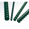 Eurosupplies plastové chrbty A4 19 mm zelené 100 ks