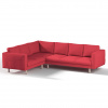 Dekoria Norsborg poťah na rohovú sedačku - 5 os., červená, Norsborg poťah na rohovú sedačku - 5 os., Etna, 705-60 Dekoria Norsborg poťah na rohovú sedačku - 5 os., červená, Norsborg poťah na rohovú sedačku - 5 os., Etna, 705-60