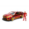Jada Marvel Diecast Model 1/24 Iron Man & 2016 Chevrolet Camaro s figúrkou Ironman Jada Marvel Diecast Model 1/24 Iron Man & 2016 Chevrolet Camaro s figúrkou Ironman