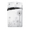 Faro Obliečky Púpava čiernobiele Bavlna 140x200 70x90 Faro Obliečky Púpava čiernobiele Bavlna 140x200 70x90