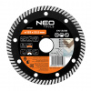 Diamantový kotouč 125 x 22,2 mm, turbo super tenký 1,4 mm 125 mm 6 mm NEO TOOLS Diamantový kotouč 125 x 22,2 mm, turbo super tenký 1,4 mm 125 mm 6 mm NEO TOOLS