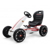 MILLY MALLY 3172 Abarth Biela motokára na pedále MILLY MALLY 3172 Abarth Biela motokára na pedále