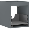 Mexen Box-A korpus skrinky pod umývadlo 40 cm, 1 zásuvka, grafit mat - 91AX0-0400-470-1-66 Mexen Box-A korpus skrinky pod umývadlo 40 cm, 1 zásuvka, grafit mat - 91AX0-0400-470-1-66