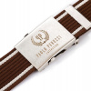 Opasok - Paolo Peruzzi White, Brown Strip - pánsky produkt (Hnedá!) Opasok - Paolo Peruzzi White, Brown Strip - pánsky produkt (Hnedá!)