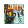 Autronic Obraz ručně malovaný - Benátky DOR043 Autronic Obraz ručně malovaný - Benátky DOR043