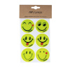 Force Nálepky SMILE, žlté, 6 ks Force Nálepky SMILE, žlté, 6 ks