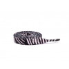 Široké šnúrky do topánok maskáčové, jeden pár - Čierno biela zebra, 120 cm Široké šnúrky do topánok maskáčové, jeden pár - Čierno biela zebra, 120 cm
