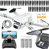 Dron F10 s FPV WiFi 4K UHD kamerou, hračka pre deti, RC, funkcia udržiavania výšky, dosah 2000 m Dron F10 s FPV WiFi 4K UHD kamerou, hračka pre deti, RC, funkcia udržiavania výšky, dosah 2000 m