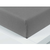 XPOSE® Jersey plachta - tmavo sivá 180x200 cm, Jersey XPOSE® Jersey plachta - tmavo sivá 180x200 cm, Jersey