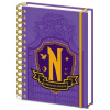 Pyramid International Zápisník Wednesday Nevermore Shield A5 Pyramid International Zápisník Wednesday Nevermore Shield A5