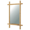 Autronic, Nástenné zrkadlo, 55x74cm, bambus, prírodné, AZR-B027 NAT Autronic, Nástenné zrkadlo, 55x74cm, bambus, prírodné, AZR-B027 NAT