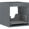 Mexen Box-A korpus skrinky pod umývadlo 45 cm, 1 zásuvka, grafit mat - 91AX0-0450-470-1-66 Mexen Box-A korpus skrinky pod umývadlo 45 cm, 1 zásuvka, grafit mat - 91AX0-0450-470-1-66
