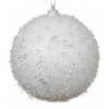 Vianočná guľa zdobená vianočná guľa 8 cm 1 ks Vianočná guľa zdobená vianočná guľa 8 cm 1 ks