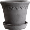Malý kvetináč Københavner s podstavcom 21 cm sivý Malý kvetináč Københavner s podstavcom 21 cm sivý