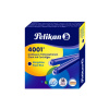 Pelikan 4001 standard - veľká atramentová náplň - 18 ks - vymazateľný atrament - kráľovská modrá Pelikan 4001 standard - veľká atramentová náplň - 18 ks - vymazateľný atrament - kráľovská modrá