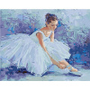 ZUTY Maľovanie podľa čísel BALETKA ZAVAZUJÚCA SI SVOJE BALETNÉ ŠPIČKY Rámovanie bez rámu a bez vypnutia plátna Rozmer 80x100 cm ZUTY Maľovanie podľa čísel BALETKA ZAVAZUJÚCA SI SVOJE BALETNÉ ŠPIČKY Rámovanie bez rámu a bez vypnutia plátna Rozmer 80x100 cm