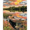 Maľovanie podľa čísel – Loďka v rákosí, 80 × 100 cm, napnuté plátno na rám 8596530035633 Maľovanie podľa čísel – Loďka v rákosí, 80 × 100 cm, napnuté plátno na rám 8596530035633