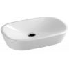 Ravak Ceramic umývadlo 60x40 cm oválny pultové umývadlo biela XJX01160001 Ravak Ceramic umývadlo 60x40 cm oválny pultové umývadlo biela XJX01160001