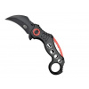 SC3 Nôž SCK Steel Claw Knives Karambit K29 čierno-červený SC3 Nôž SCK Steel Claw Knives Karambit K29 čierno-červený
