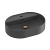 Ravak Ceramic Slim Shelf O Umývadlo 55 x 40 cm, antracit XJX03155001 Ravak Ceramic Slim Shelf O Umývadlo 55 x 40 cm, antracit XJX03155001