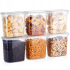 6x kuchynská dóza na sypké potraviny, kávu, cukor, soľ, cestoviny 1,85L 6x kuchynská dóza na sypké potraviny, kávu, cukor, soľ, cestoviny 1,85L