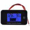 Digitálny voltmeter Souky, indikátor nabitia batérie Pb Li-Ion Digitálny voltmeter Souky, indikátor nabitia batérie Pb Li-Ion