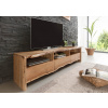 Bighome - WOODLAND TV stolík 191x50 cm, prírodná, akácia Bighome - WOODLAND TV stolík 191x50 cm, prírodná, akácia