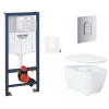 Grohe Závěsný wc set do lehkých stěn / předstěnová montáž Essence SIKOGRSESA Grohe Závěsný wc set do lehkých stěn / předstěnová montáž Essence SIKOGRSESA