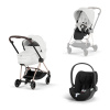 Cybex Platinum CYBEX Mios Travel Set + Cloud T - Style Collection off white 2026 rose gold Cybex Platinum CYBEX Mios Travel Set + Cloud T - Style Collection off white 2026 rose gold