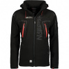 GEOGRAPHICAL NORWAY bunda pánska softshell TECHNO 4XL čierná GEOGRAPHICAL NORWAY bunda pánska softshell TECHNO 4XL čierná