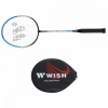 Bedmintonová raketa WISH Steeltec 216, modro/čierna Bedmintonová raketa WISH Steeltec 216, modro/čierna