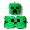 PUCKATOR Relaxeazzz Cestovný vankúš na oči Minecraft Creeper PUCKATOR Relaxeazzz Cestovný vankúš na oči Minecraft Creeper