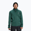 Pánska snowboardová mikina Quiksilver Steep Point Full Zip Fleece trekking green Pánska snowboardová mikina Quiksilver Steep Point Full Zip Fleece trekking green