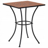 Mozaikový bistro stôl, terakota, 60 cm, keramika (Mosaic Table Bistro, Terracotta, 60 cm, keramika) Mozaikový bistro stôl, terakota, 60 cm, keramika (Mosaic Table Bistro, Terracotta, 60 cm, keramika)