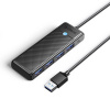 Orico PAPW4A-C3 HUB adaptér USB - 4x USB 3.0, čierny Orico PAPW4A-C3 HUB adaptér USB - 4x USB 3.0, čierny