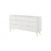 ArtLas Komoda LINA 163 6S | biela ArtLas Komoda LINA 163 6S | biela