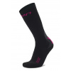 Ponožky UYN W Ski One Alpine Merino Socks Black/Pink B093 Ponožky UYN W Ski One Alpine Merino Socks Black/Pink B093